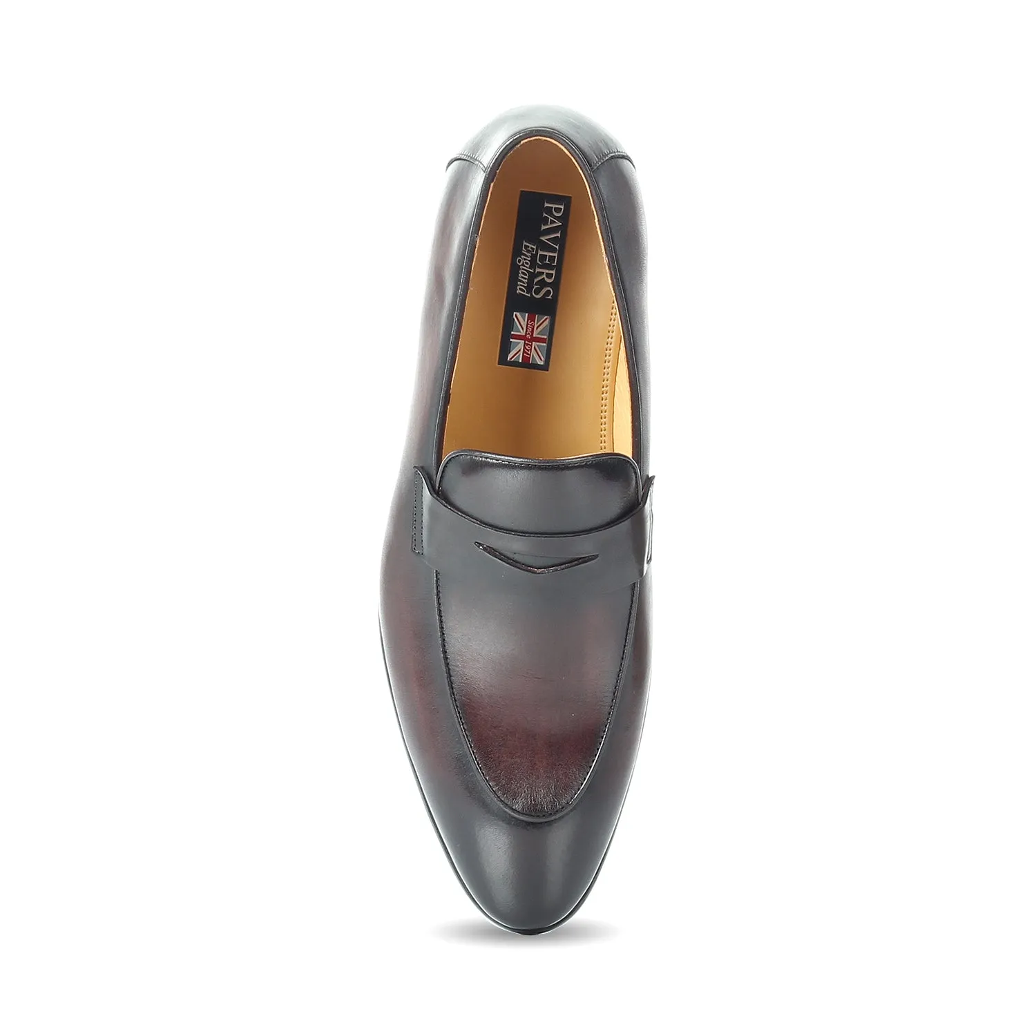 Hickory Brown formal driving style loafer