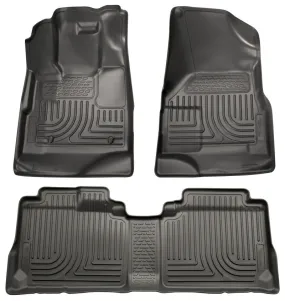 Husky WeatherBeater Floor Liners - 2nd Seat - Black