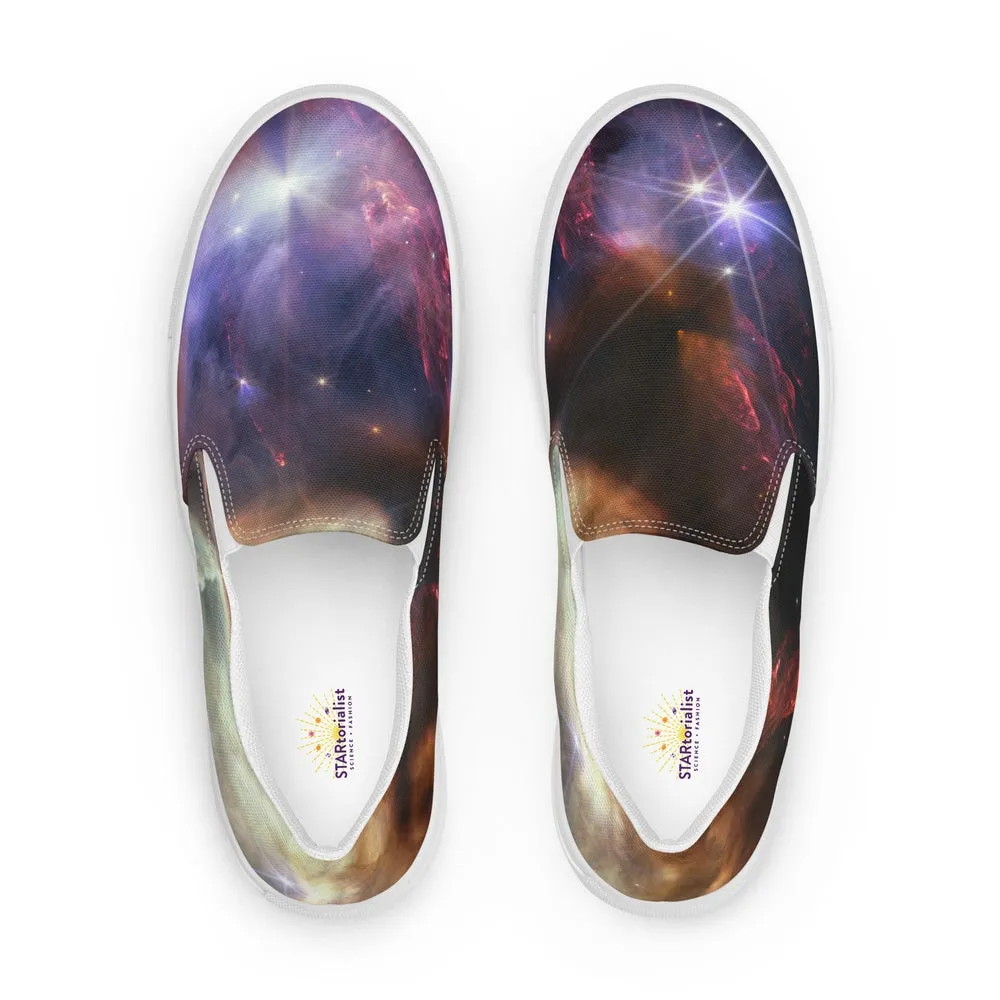 JWST Rho Ophiuchus Canvas Slip-On Shoes (Men's Sizing)