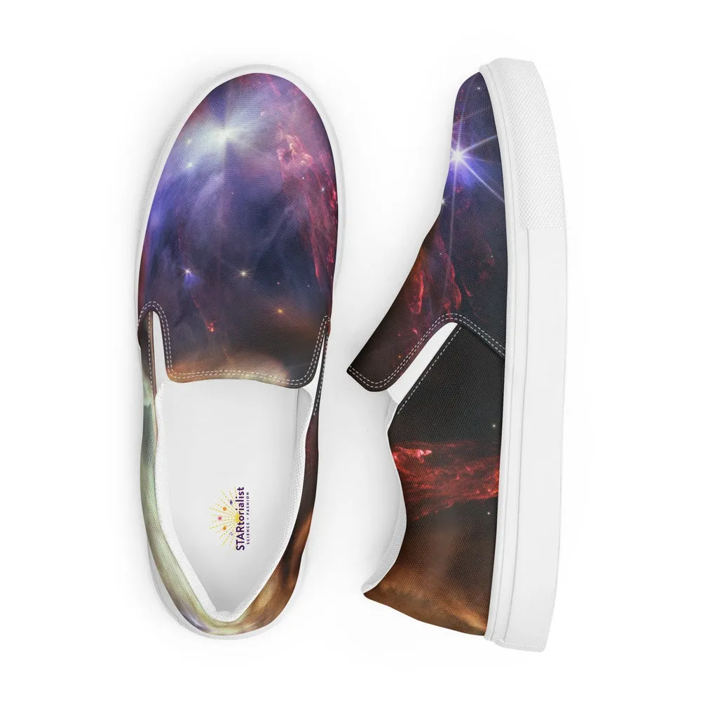 JWST Rho Ophiuchus Canvas Slip-On Shoes (Men's Sizing)