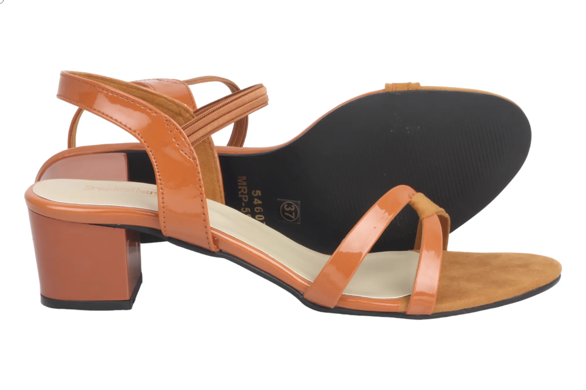 LADIES FANCY HEEL SANDAL 54607