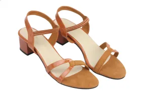 LADIES FANCY HEEL SANDAL 54607