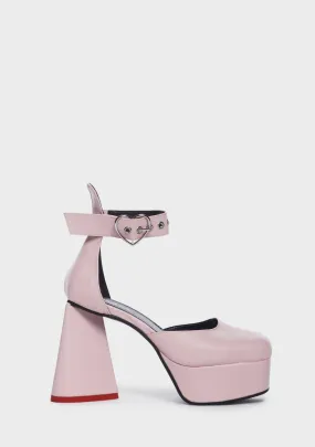 Love Story Platform Heels