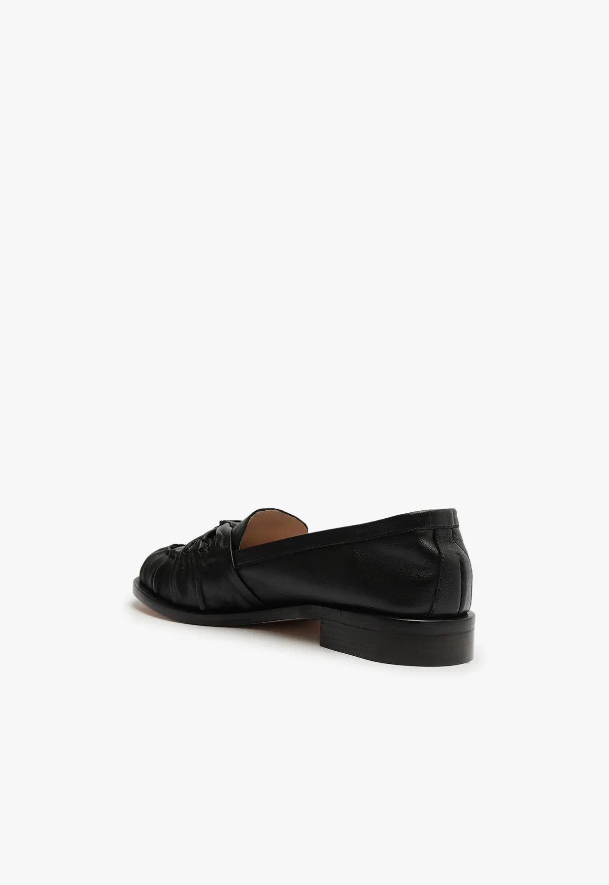 Luca Leather Flat