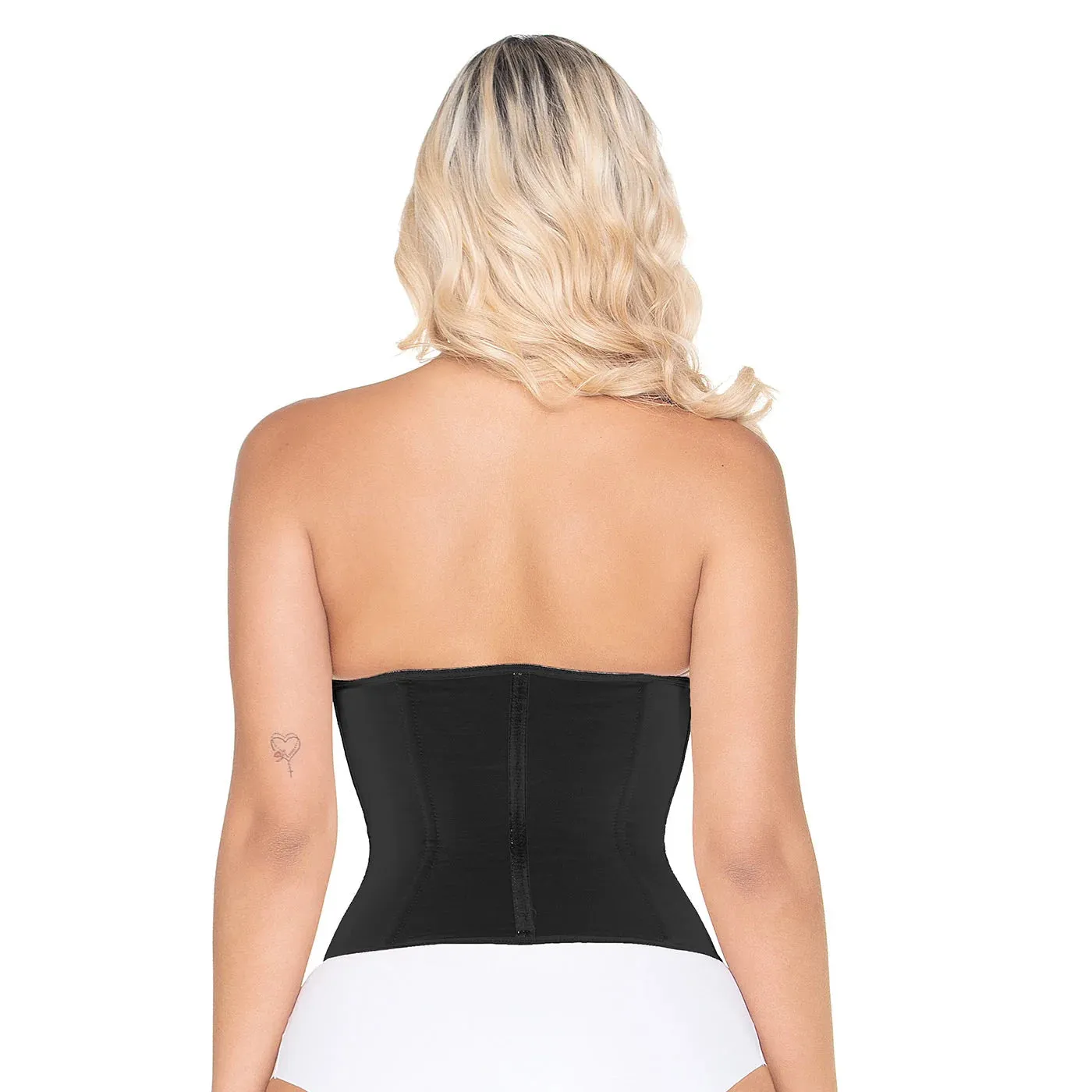 MARIAE CXF000V Waist Cincher Shapewear Faja Colombiana Waist Shaper with front Zipper & Inner Hooks