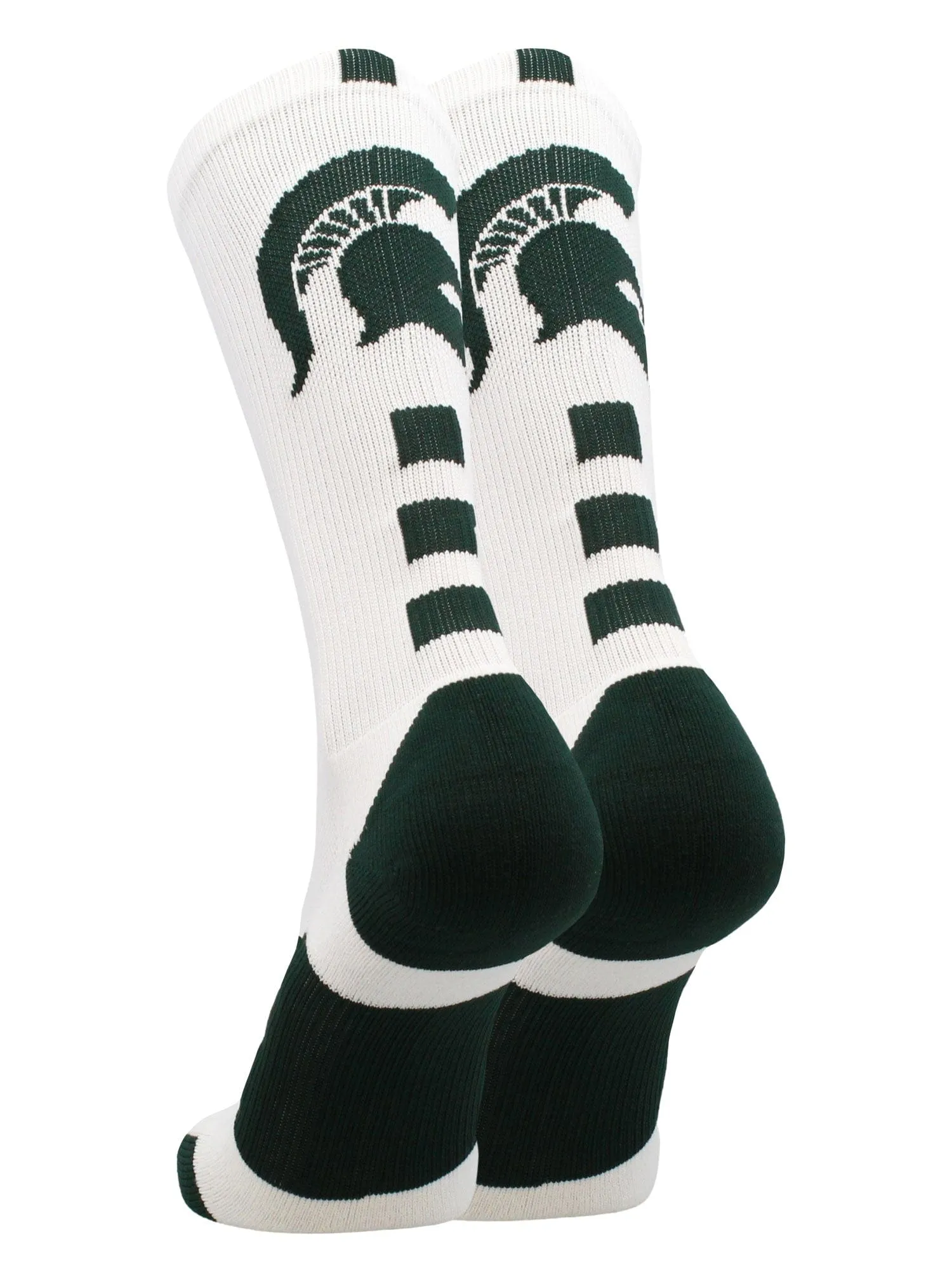 Michigan State Spartans Baseline Crew Socks