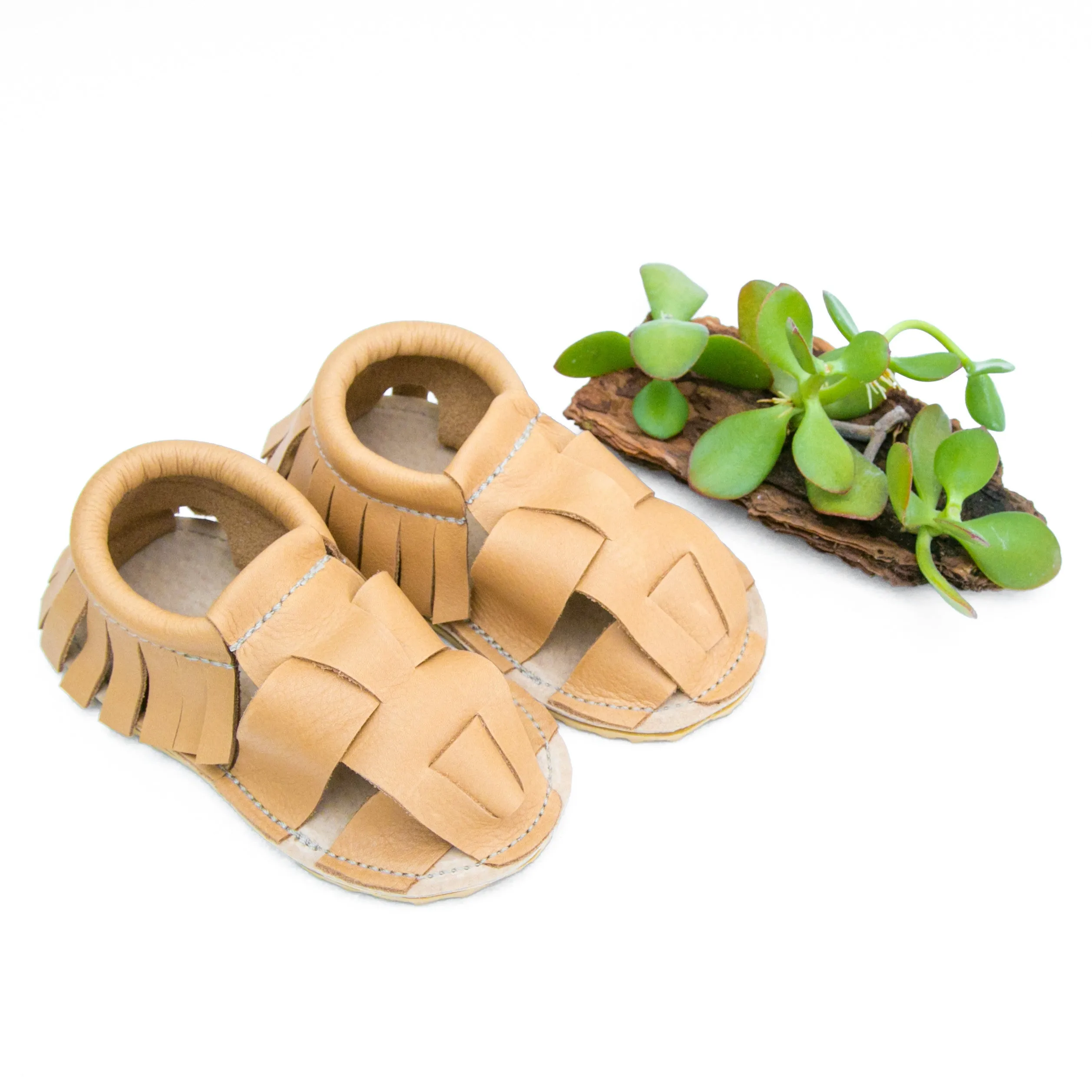 Mocc Sandal - Camel