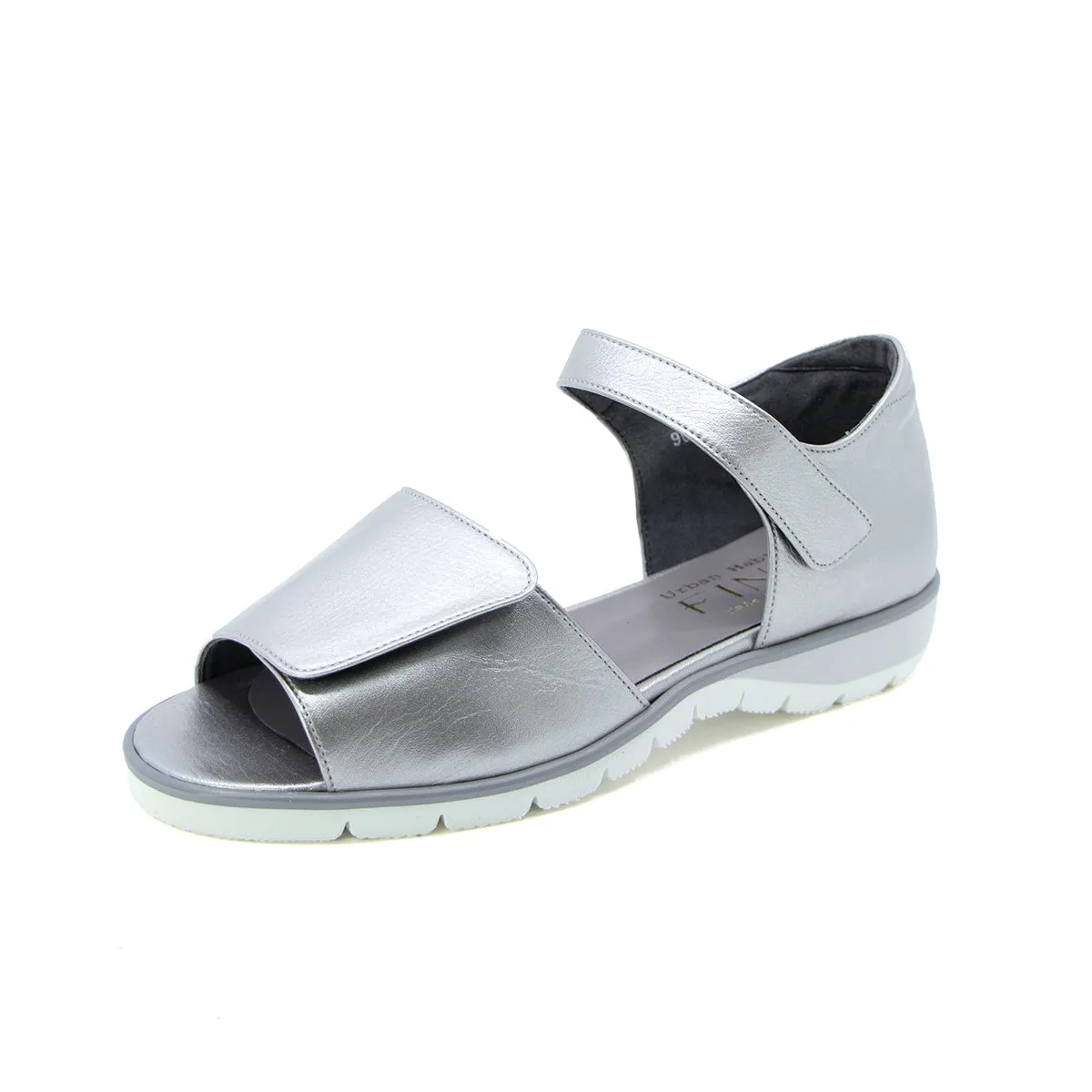 Muto Silver Soft Sandals