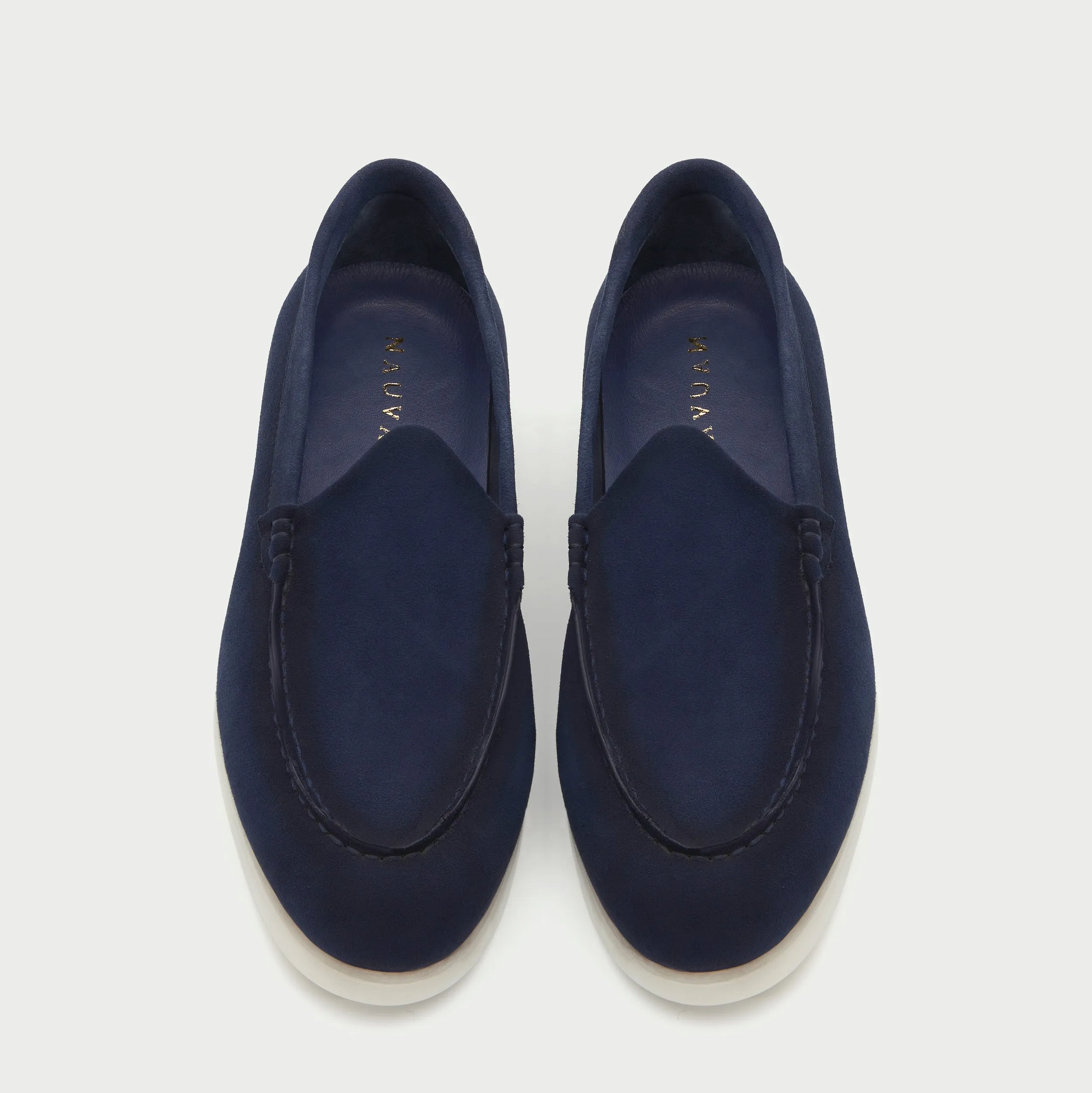 Nagra Loafer | Deep Blue Suede