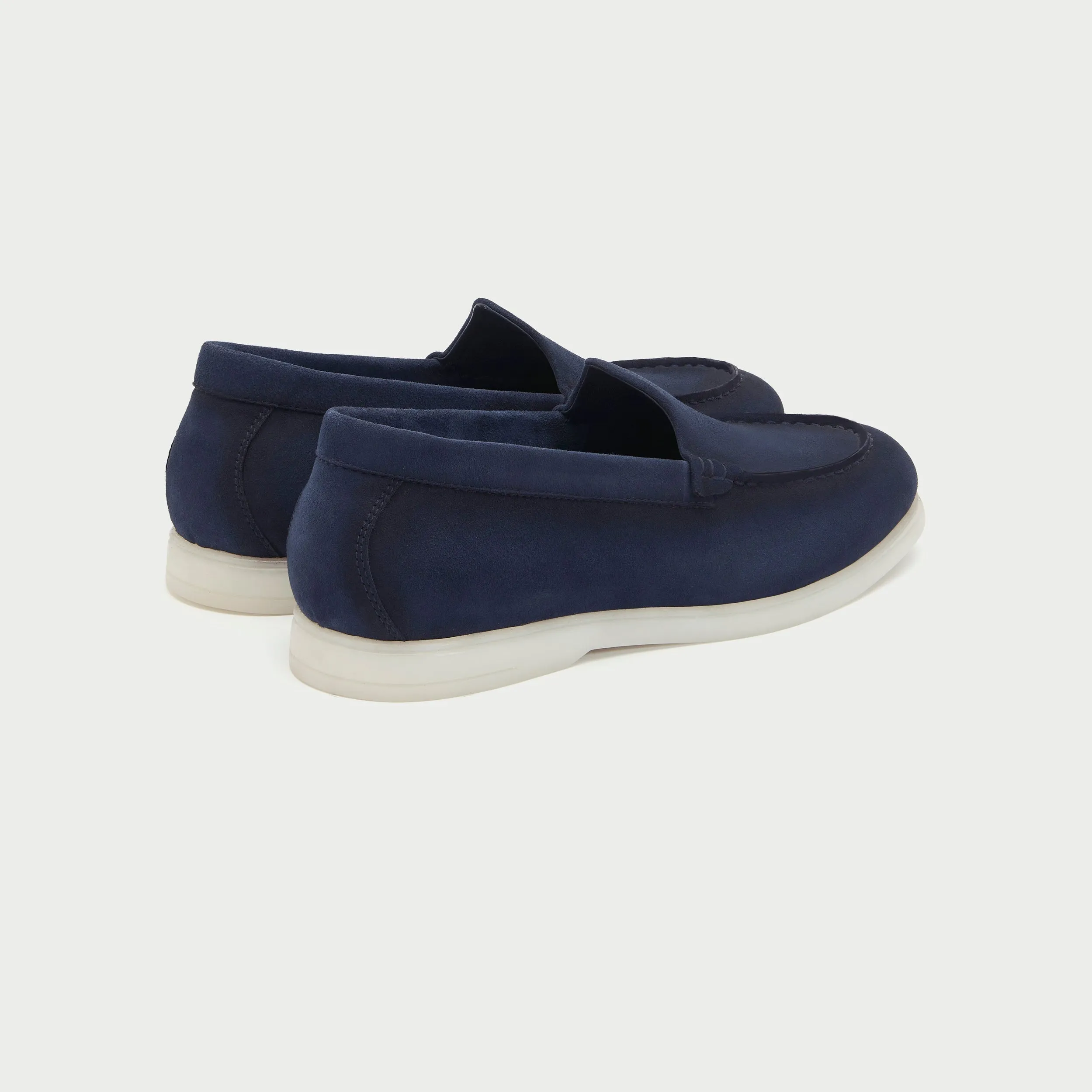 Nagra Loafer | Deep Blue Suede