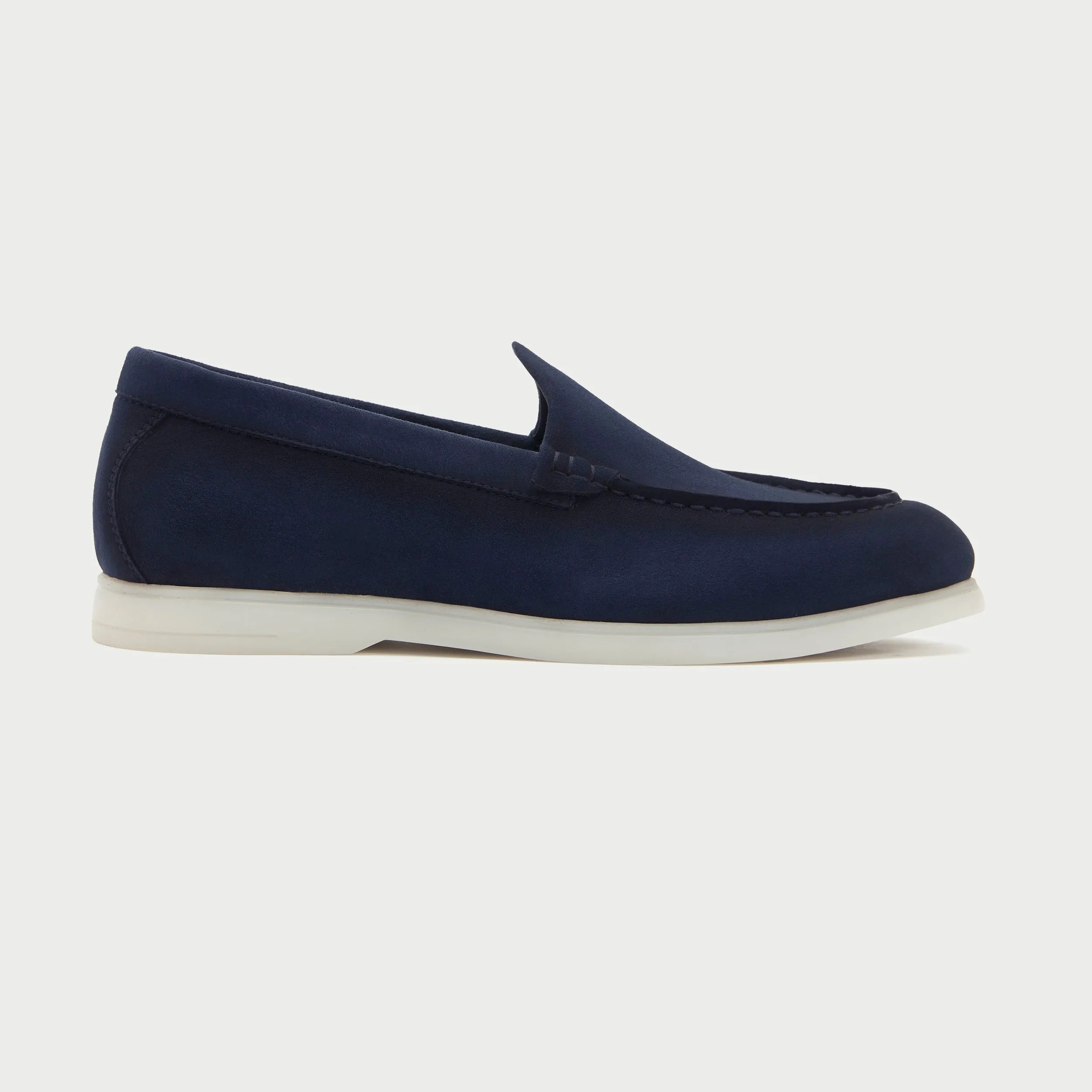 Nagra Loafer | Deep Blue Suede