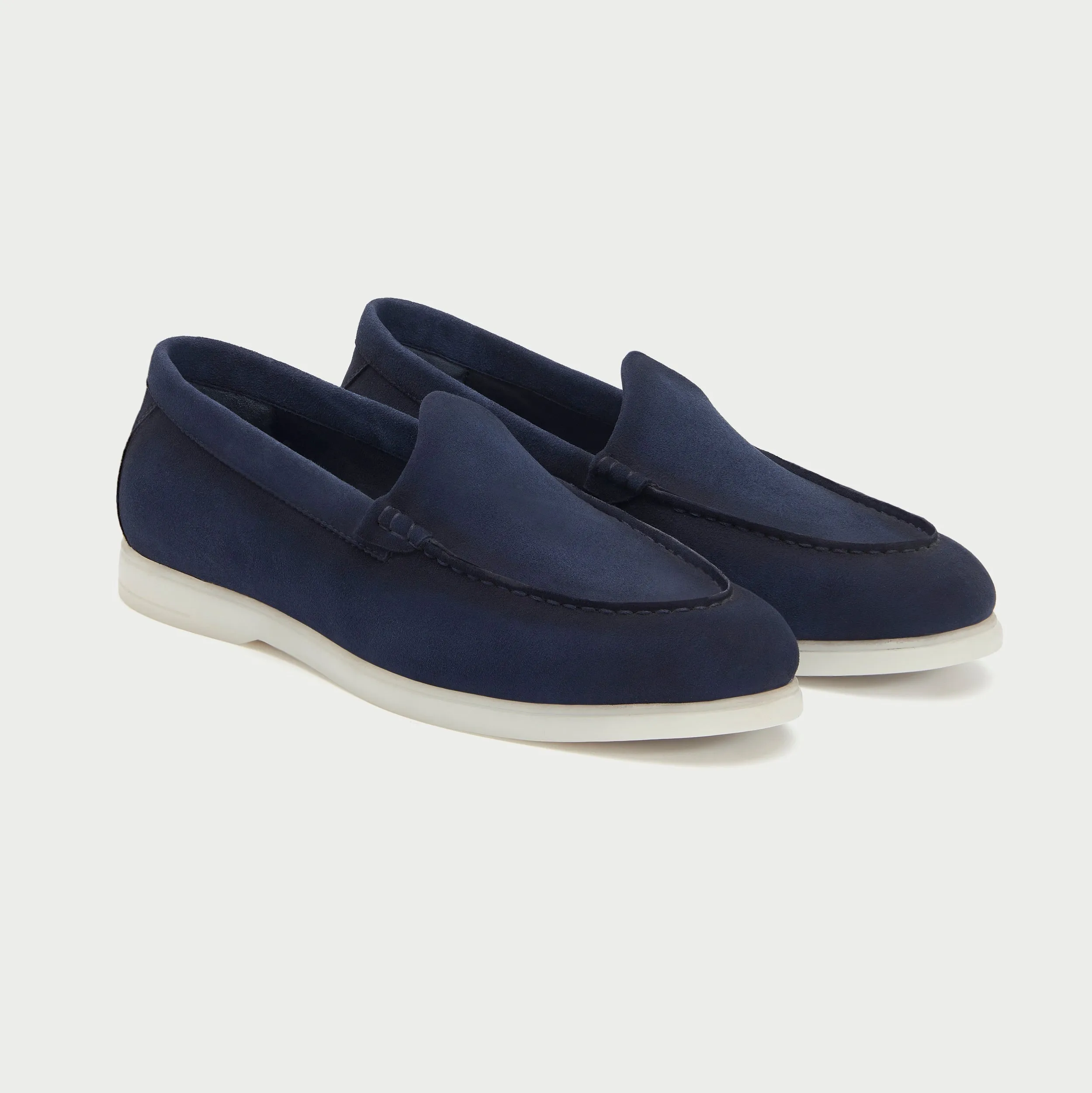 Nagra Loafer | Deep Blue Suede