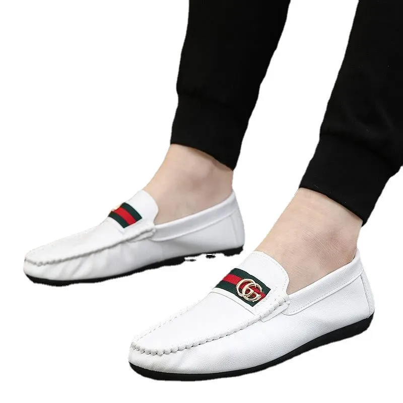 new soft shoes Korean casual sets of feet men's casual shoes single shoes