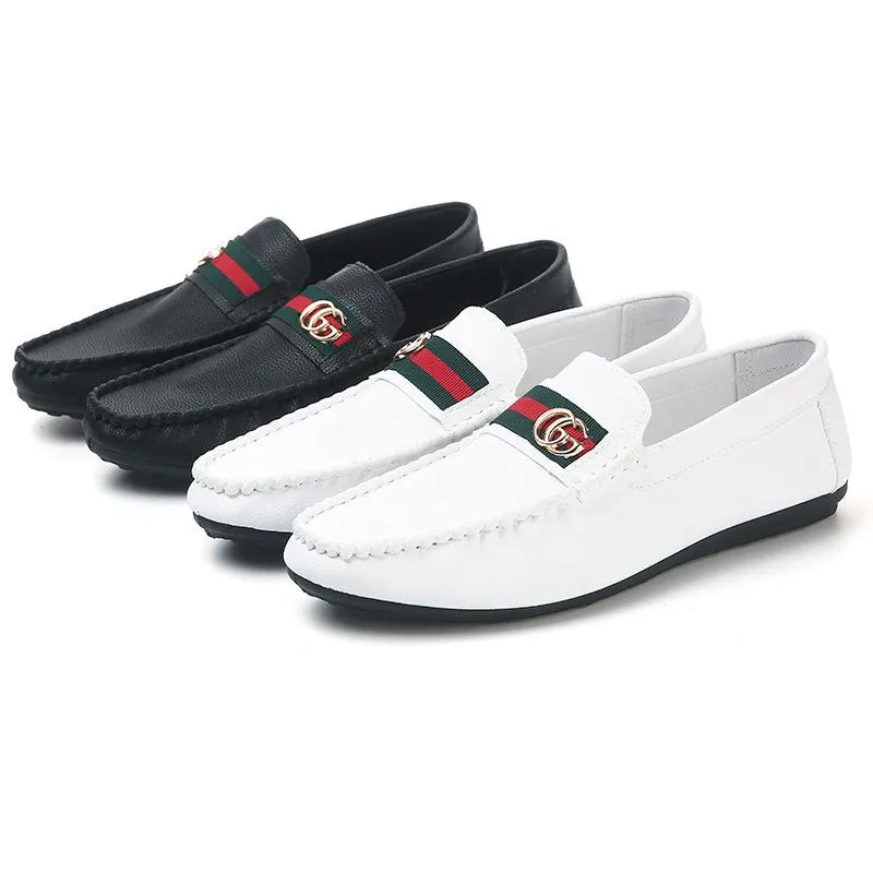 new soft shoes Korean casual sets of feet men's casual shoes single shoes