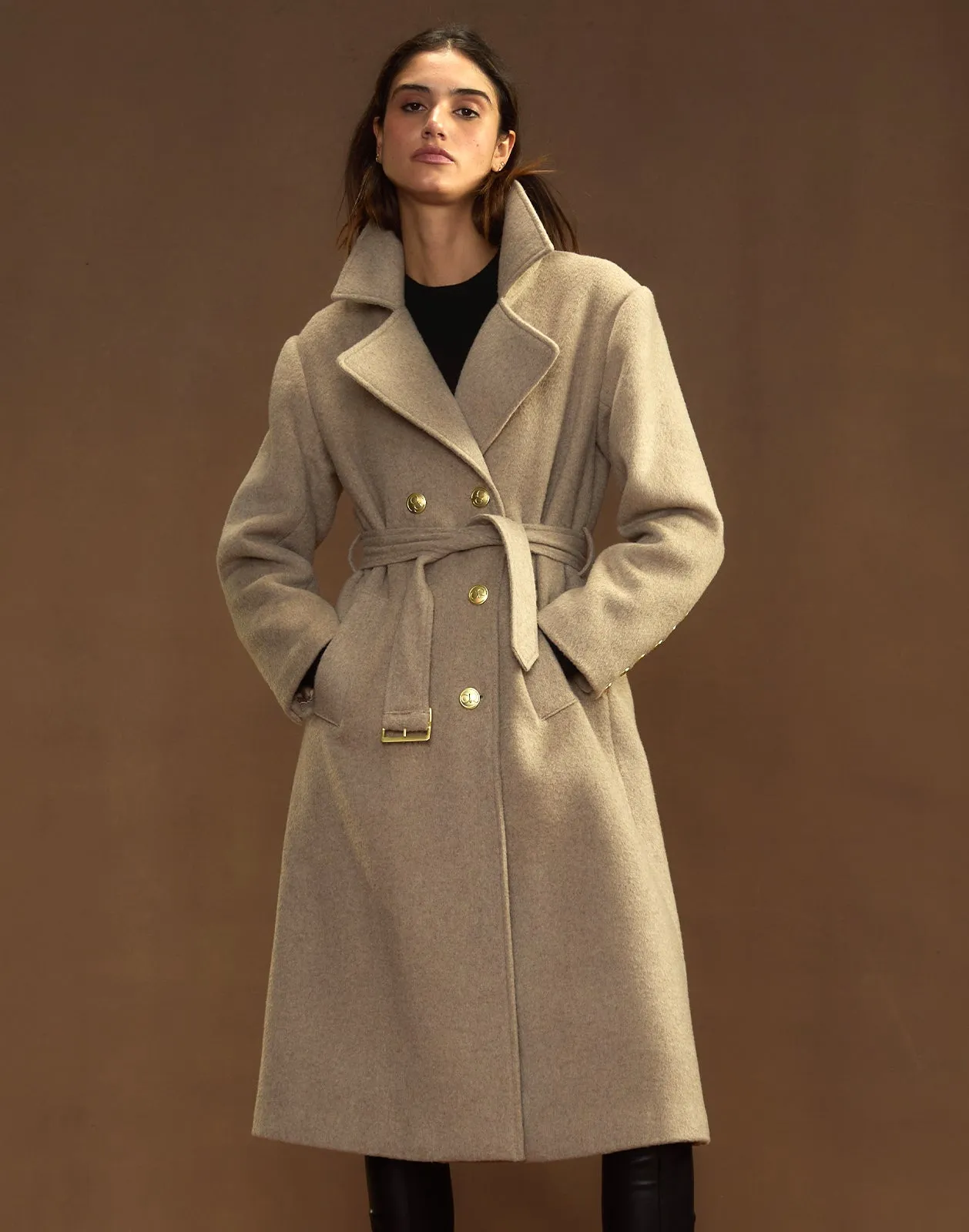 Noa Wool Trench Coat