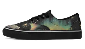 Northern Lights Street Sneakers - Premium Vegan Canvas Sneakers with Durable Waffle Soles