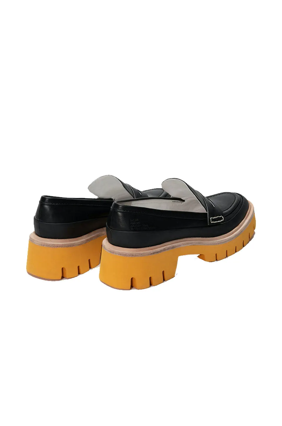 Oncept Seoul Loafer In Black/Orange