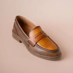 Pikolinos - Aldaya Loafer in Tan Combo