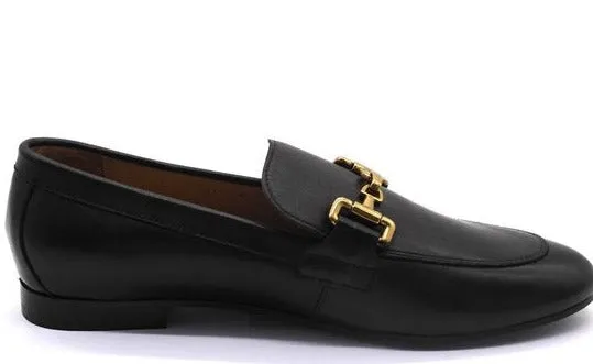 Pre Order:  Metal Buckles Sheepskin Loafers