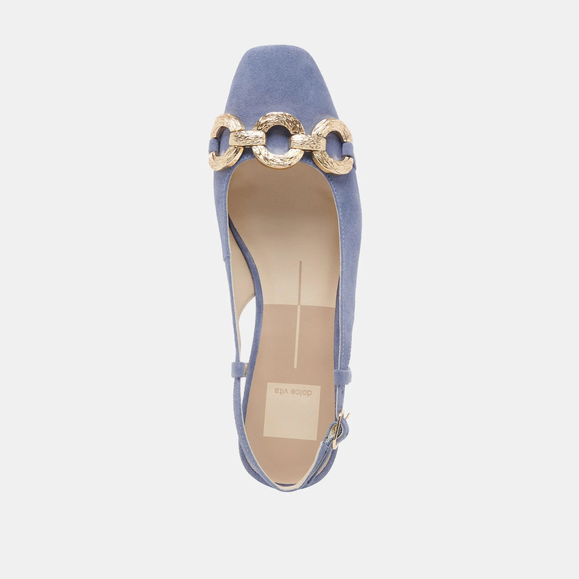 RAMANO FLATS BLUEBELL SUEDE