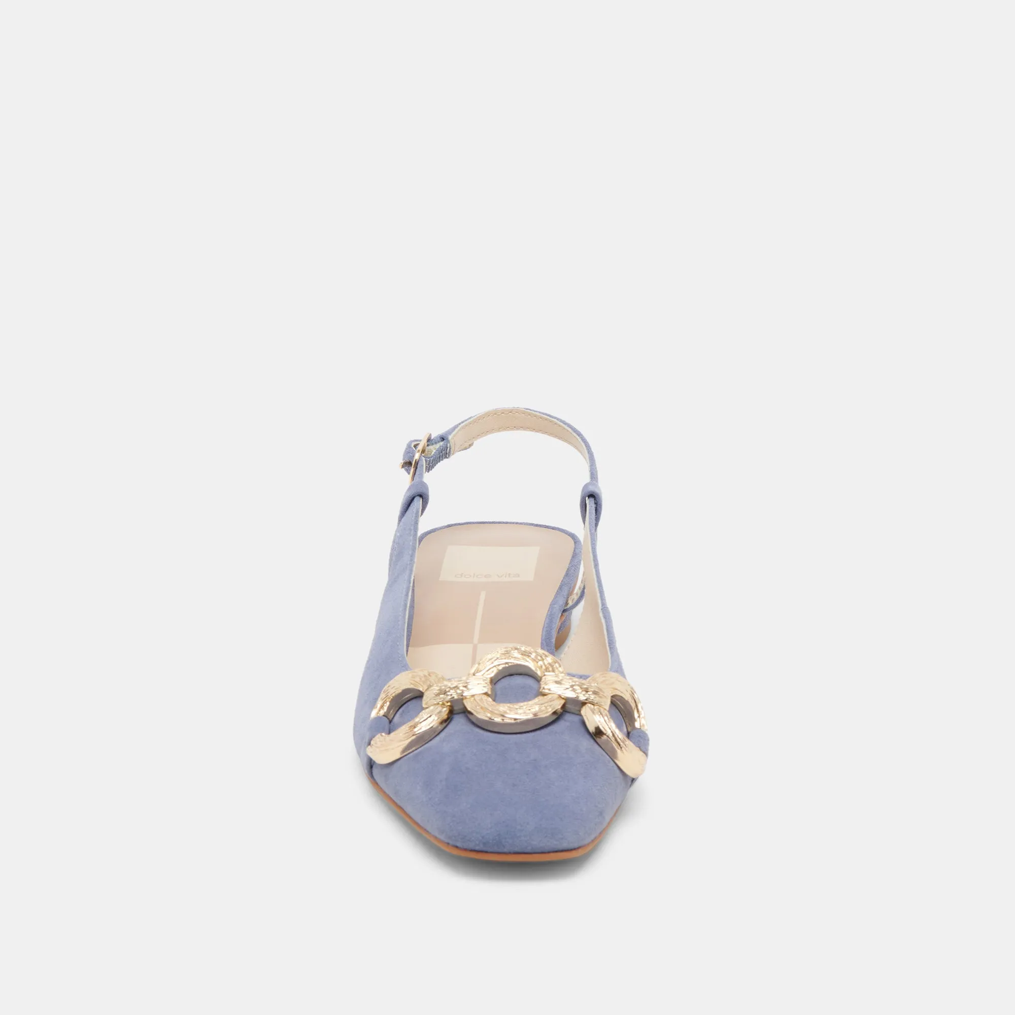 RAMANO FLATS BLUEBELL SUEDE