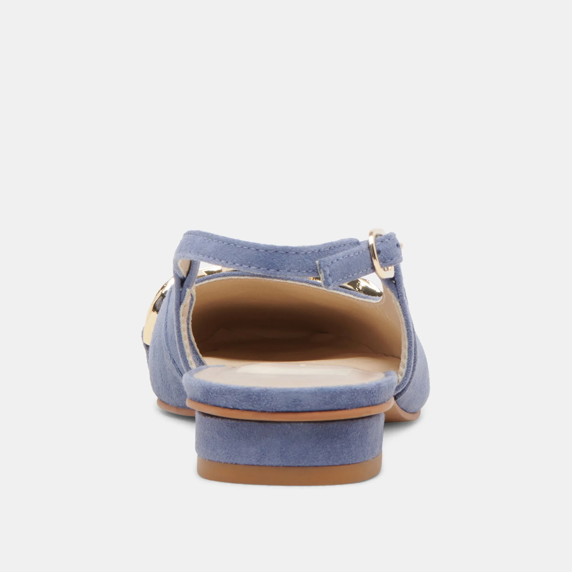 RAMANO FLATS BLUEBELL SUEDE