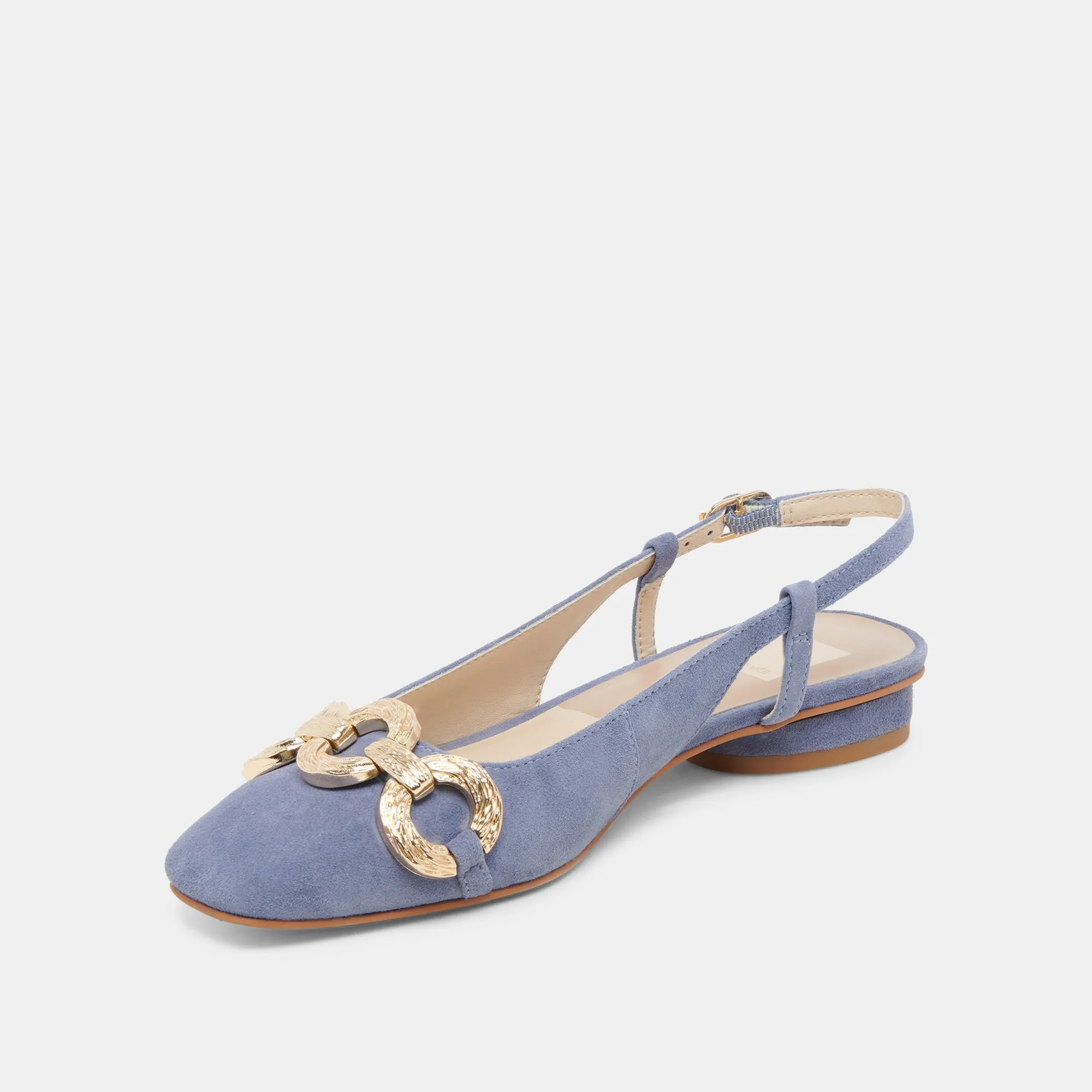 RAMANO FLATS BLUEBELL SUEDE