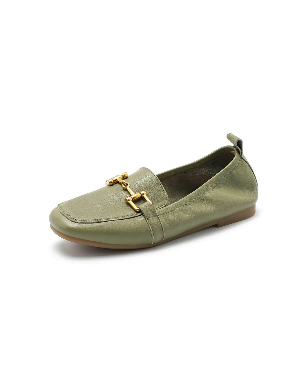 Real Leather Soft Leather Loafers for Women