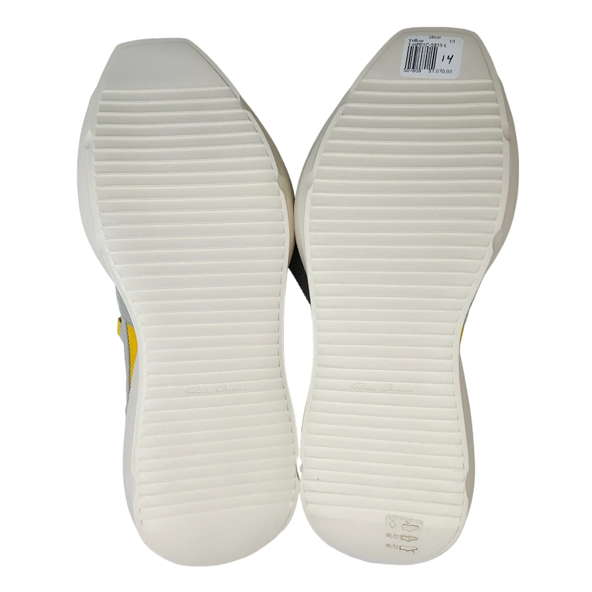 Rick Owens Lemon / Milk Geth Sandals