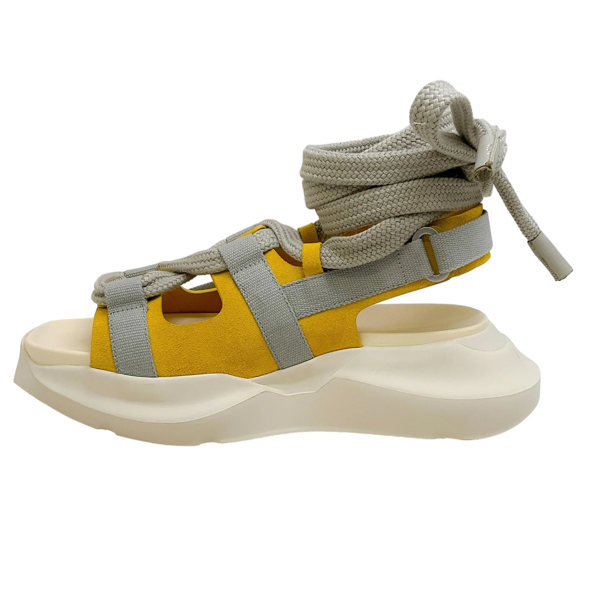 Rick Owens Lemon / Milk Geth Sandals