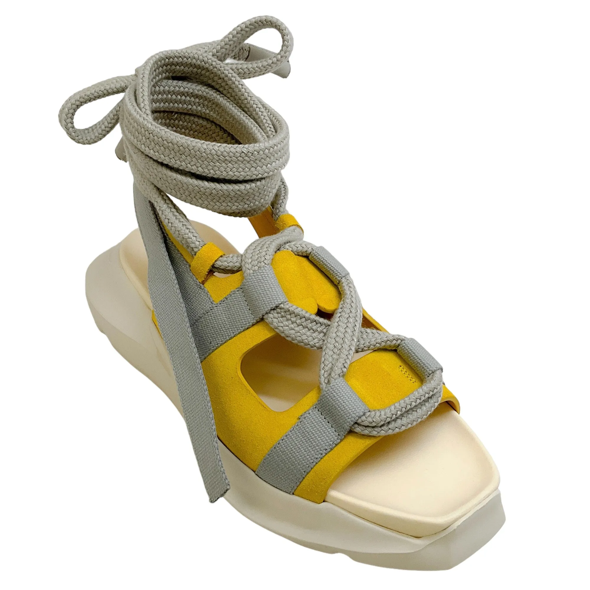 Rick Owens Lemon / Milk Geth Sandals