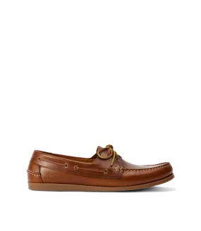 R.M.Williams - Islet Leather Moccasin Boat Shoe - Tan