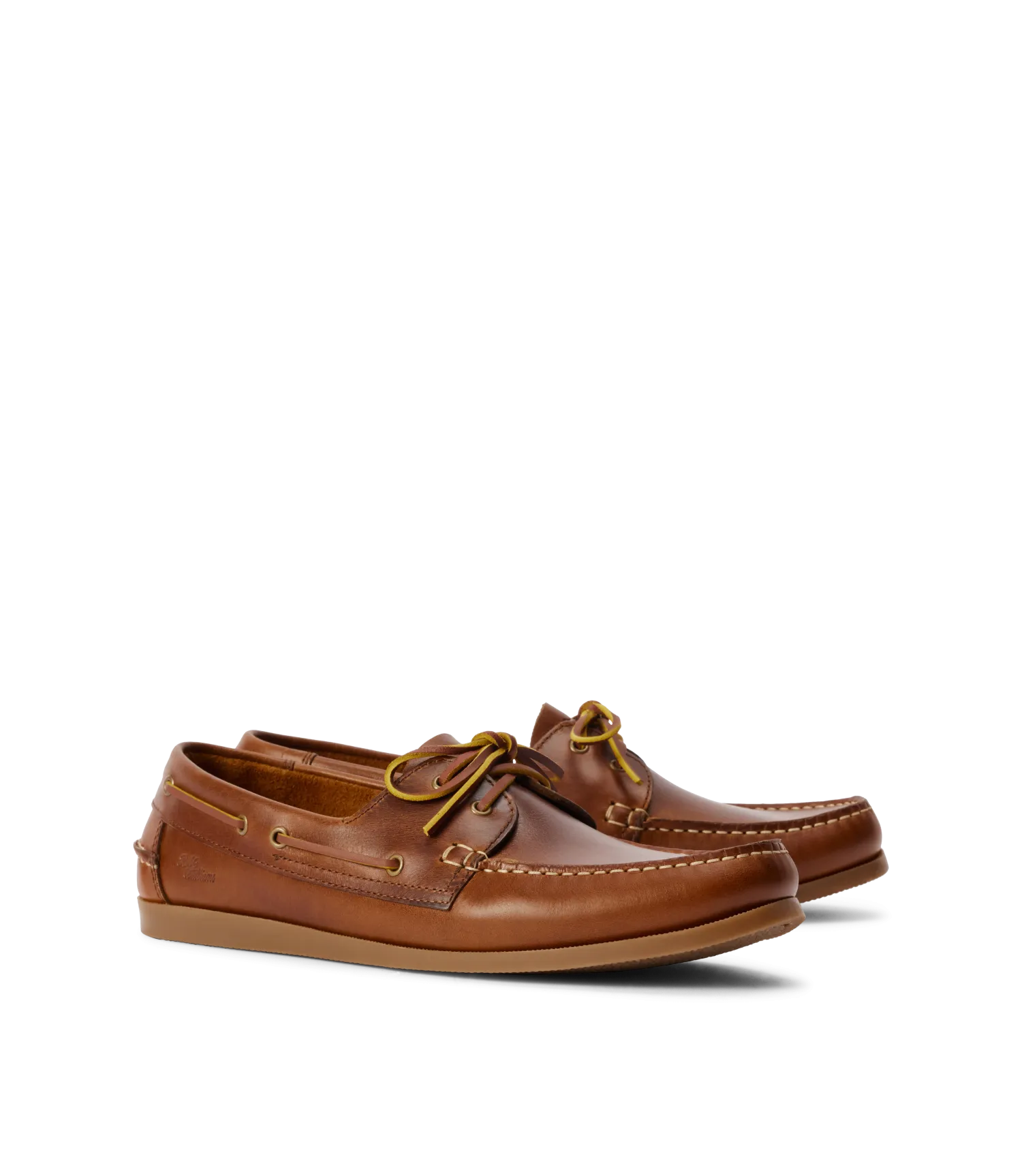 R.M.Williams - Islet Leather Moccasin Boat Shoe - Tan