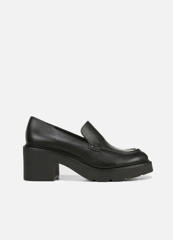 Rowe Platform Loafers - Black