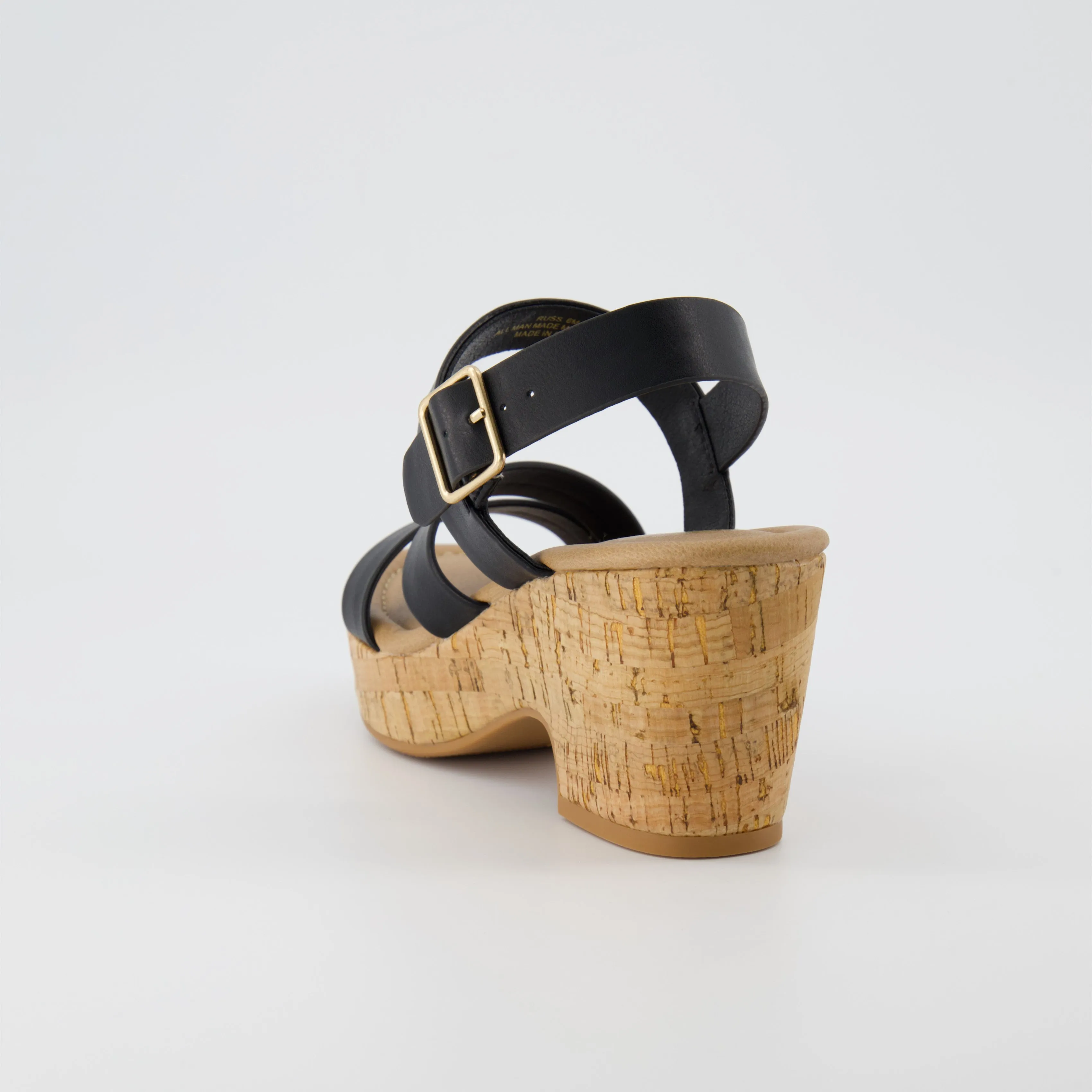 Russ Cork Heeled Sandal