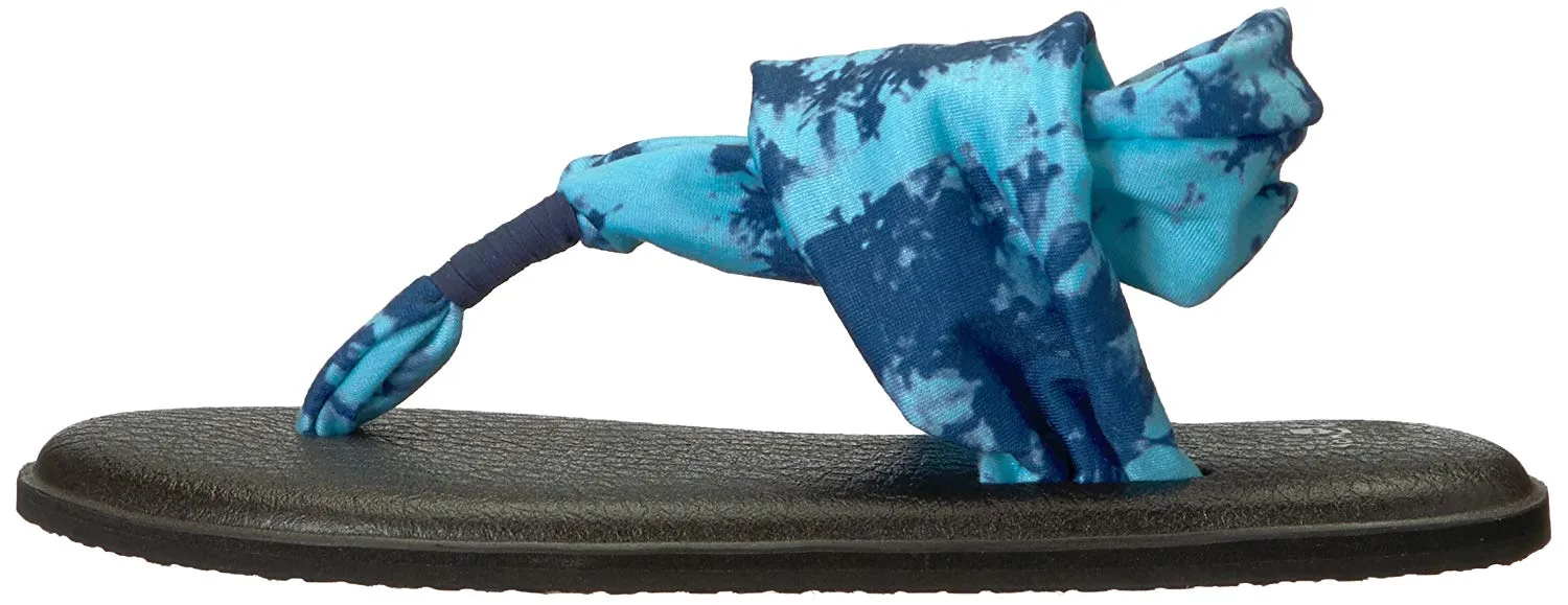 Sanuk Yoga Sling 2 Vintage Navy Tye Dye Sandals - Women's