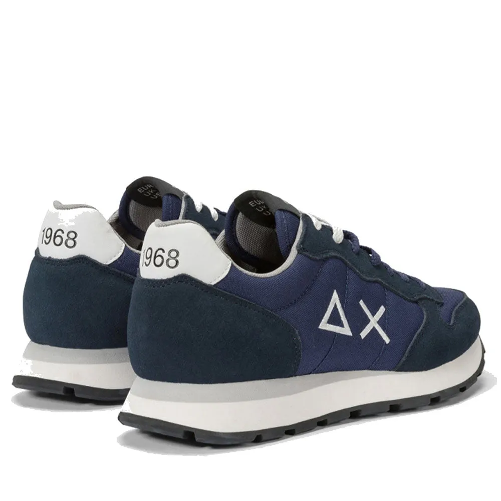 Scarpe Uomo Sun68 Sneakers Tom Solid Navy Blue - Z44101