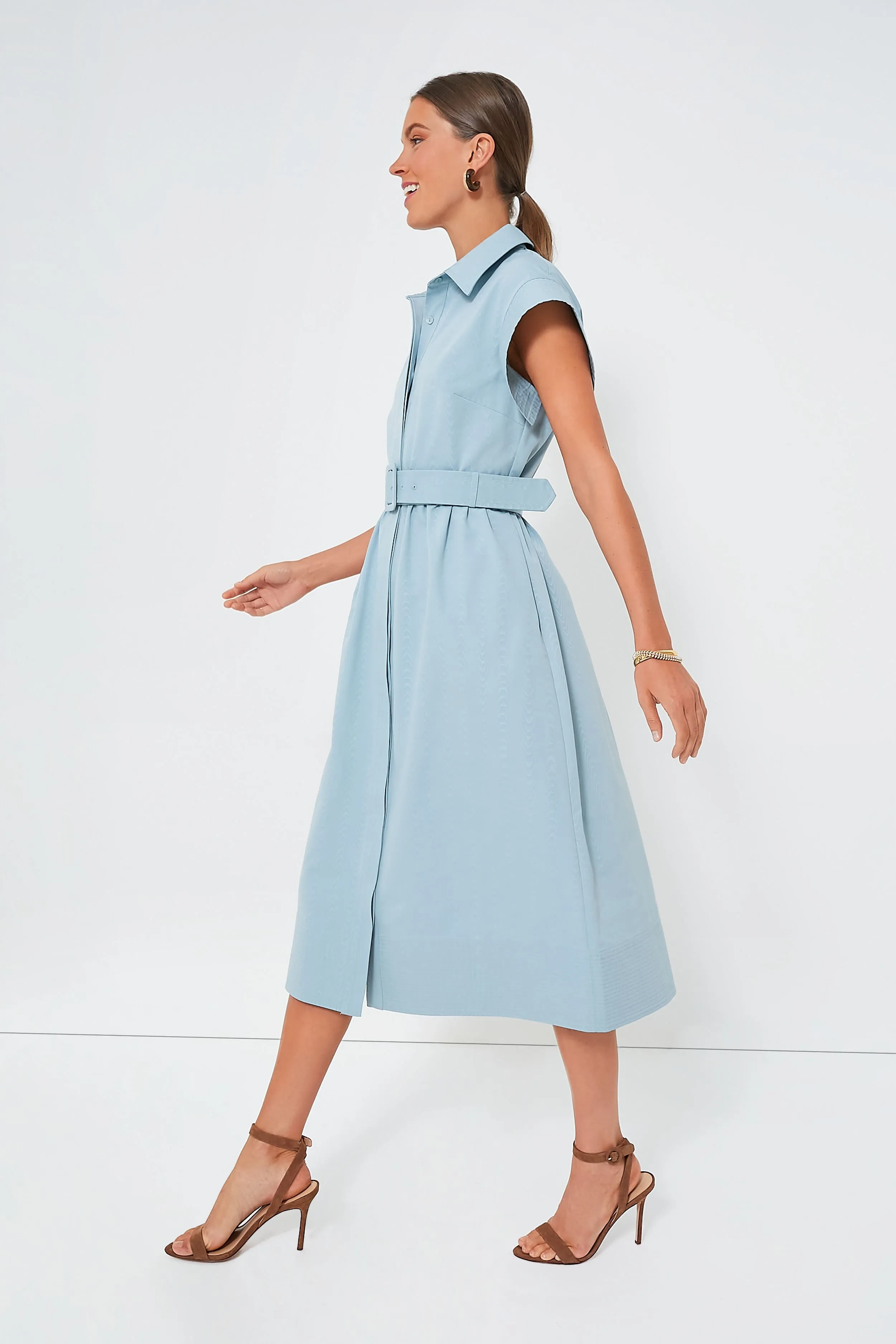 Slate Blue Chloe Dress