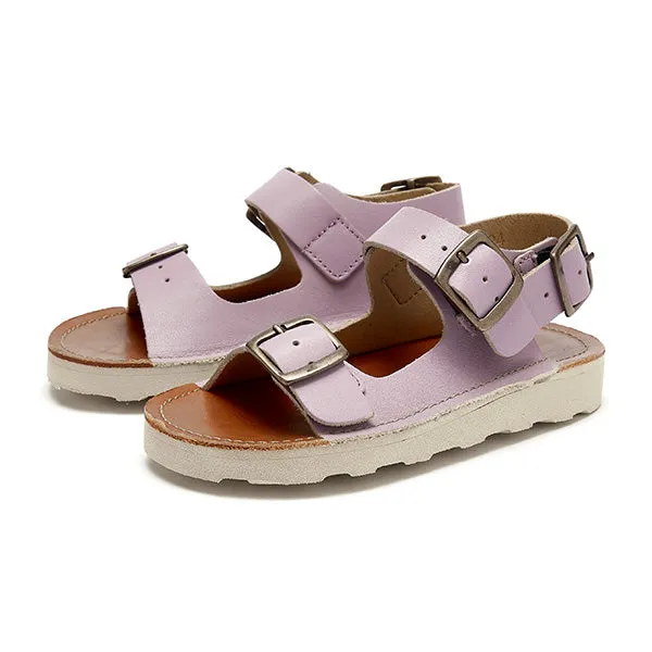 Spike Kids Sandal Lilac Leather