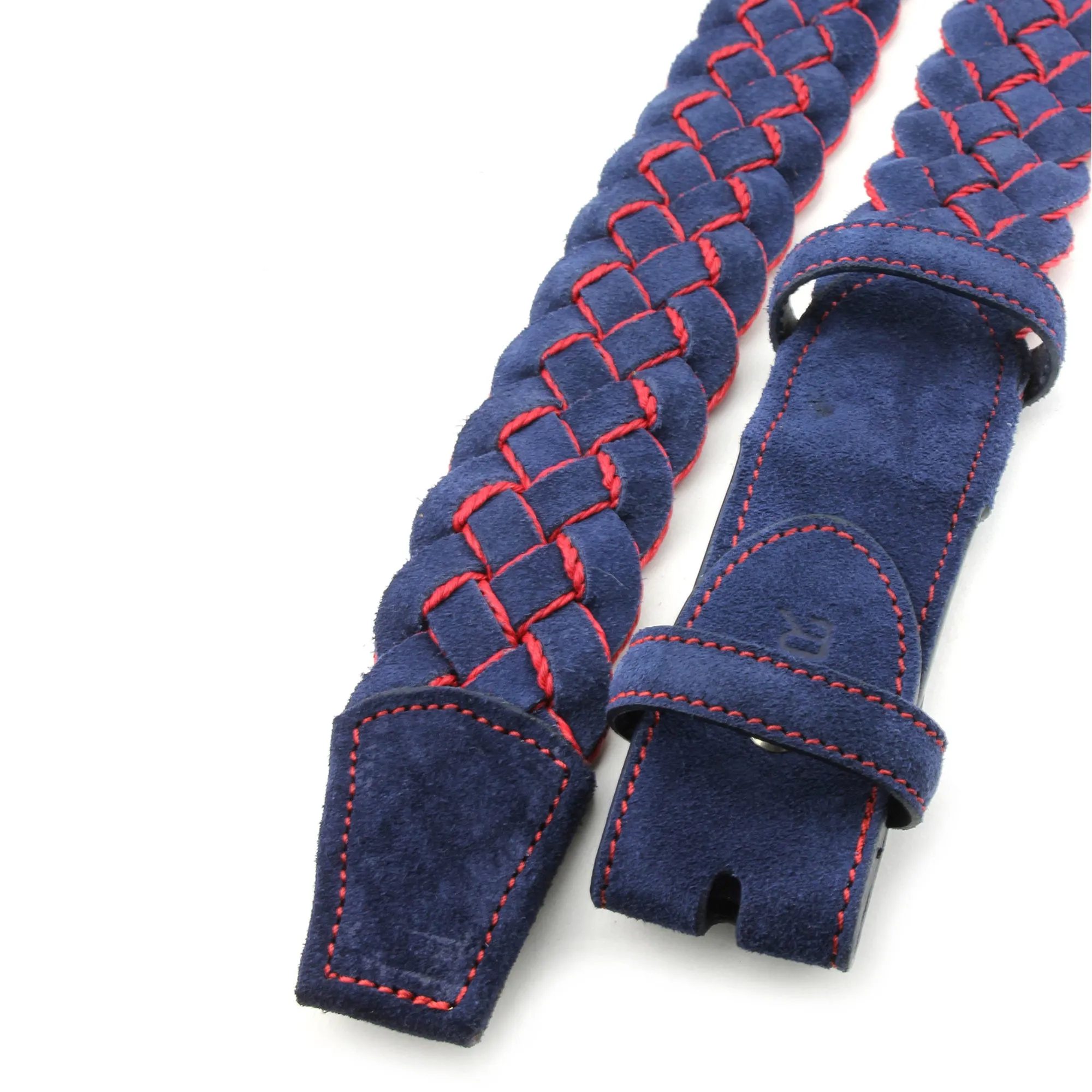 Suede Connery Handweave Belt Strap