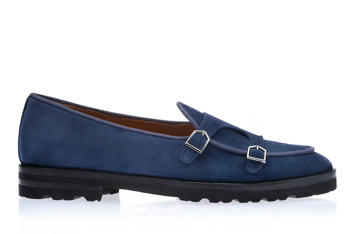 TANGERINE 7-T SOFTY BLUE BELGIAN LOAFERS