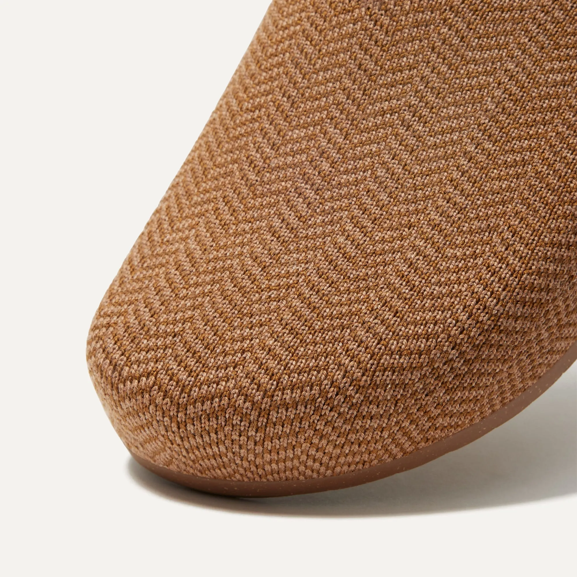 The Casual Clog - Teak Herringbone