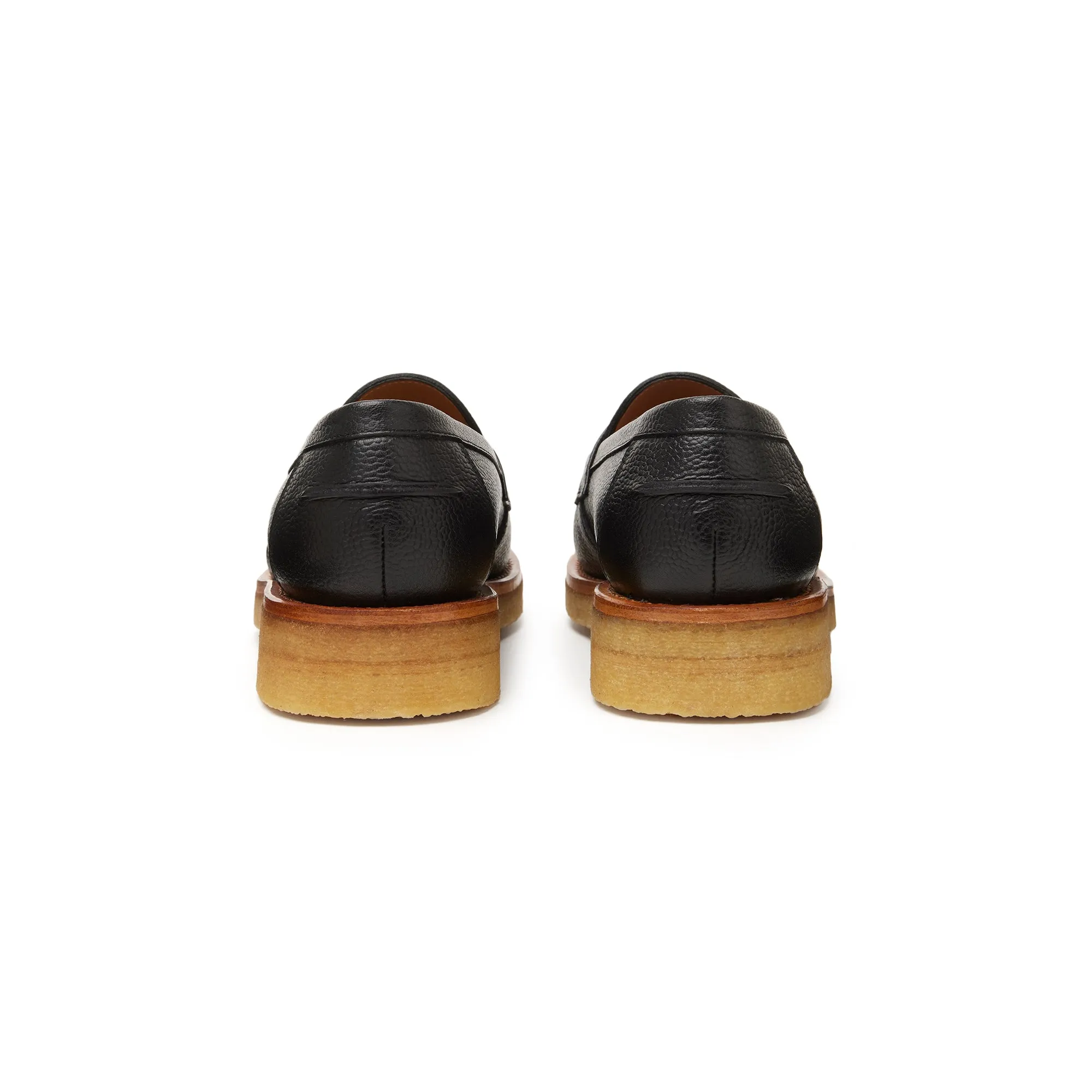 The Ellis Penny Loafer, Onyx, Crepe