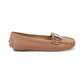 The Yon New Tan Women's Dress Loafers Tresmode