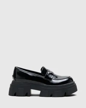 Tyga Loafers Black Patent