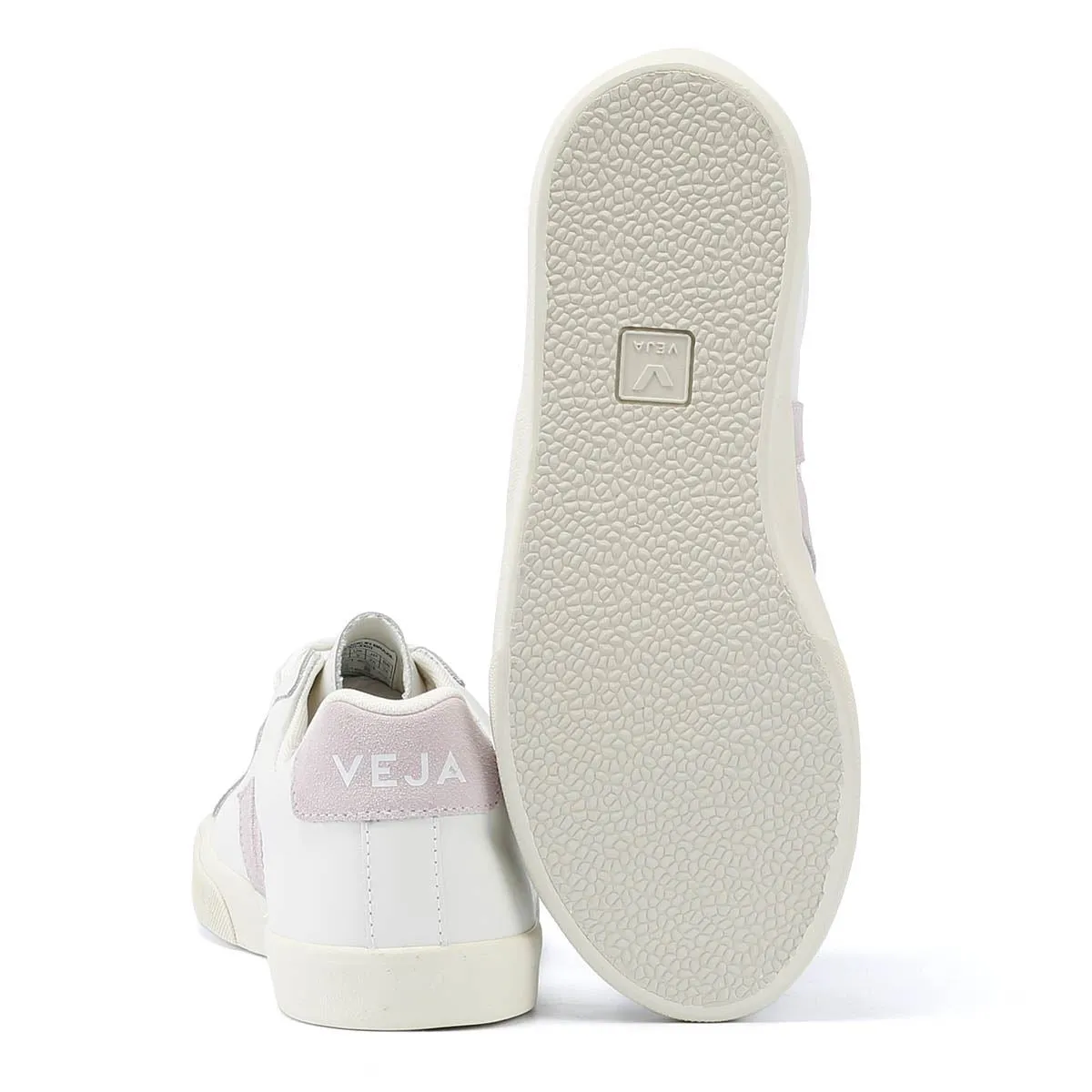 Veja Esplar Leather Women's White/Parme Trainers