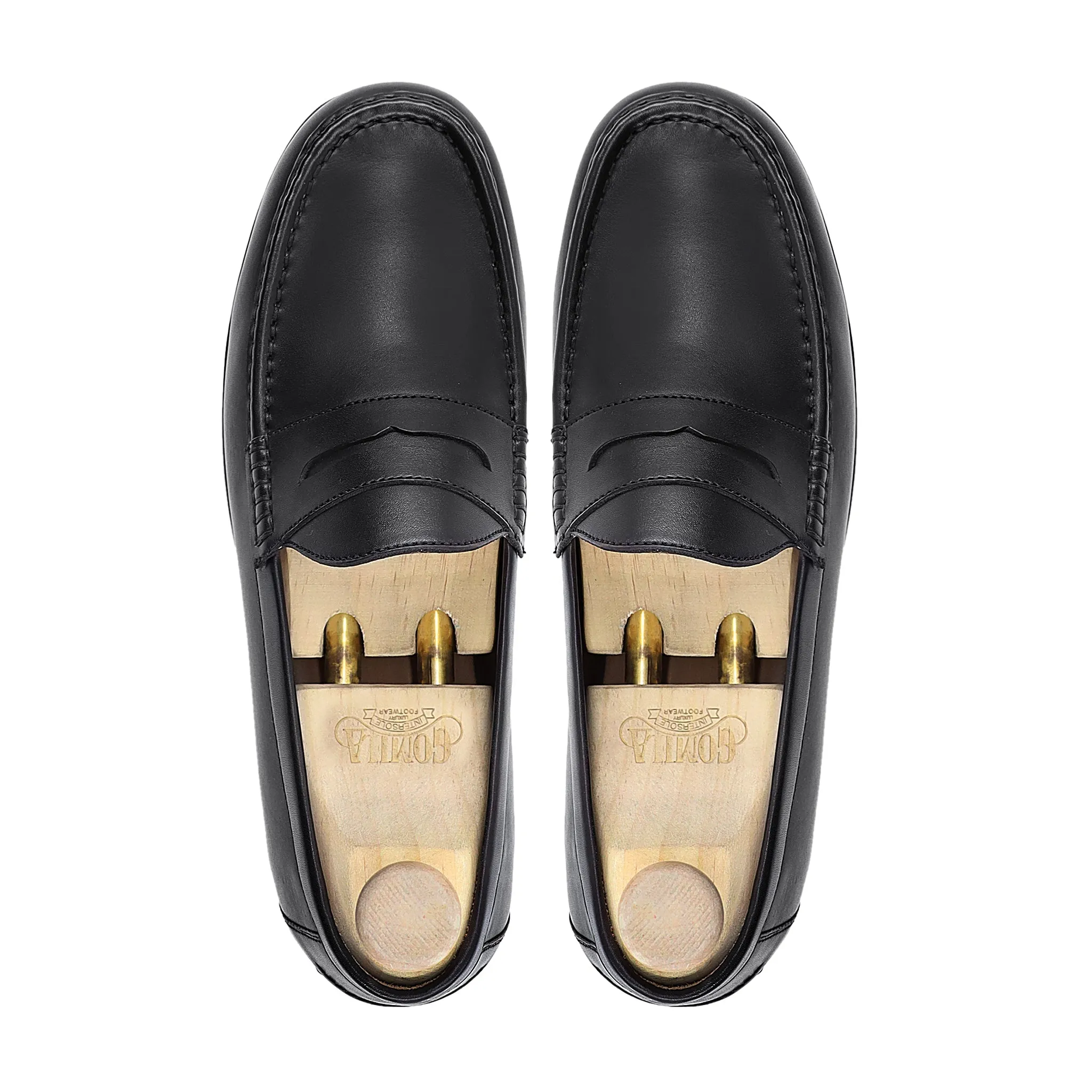 Wokasu - Men's Black Calf Leather Loafer