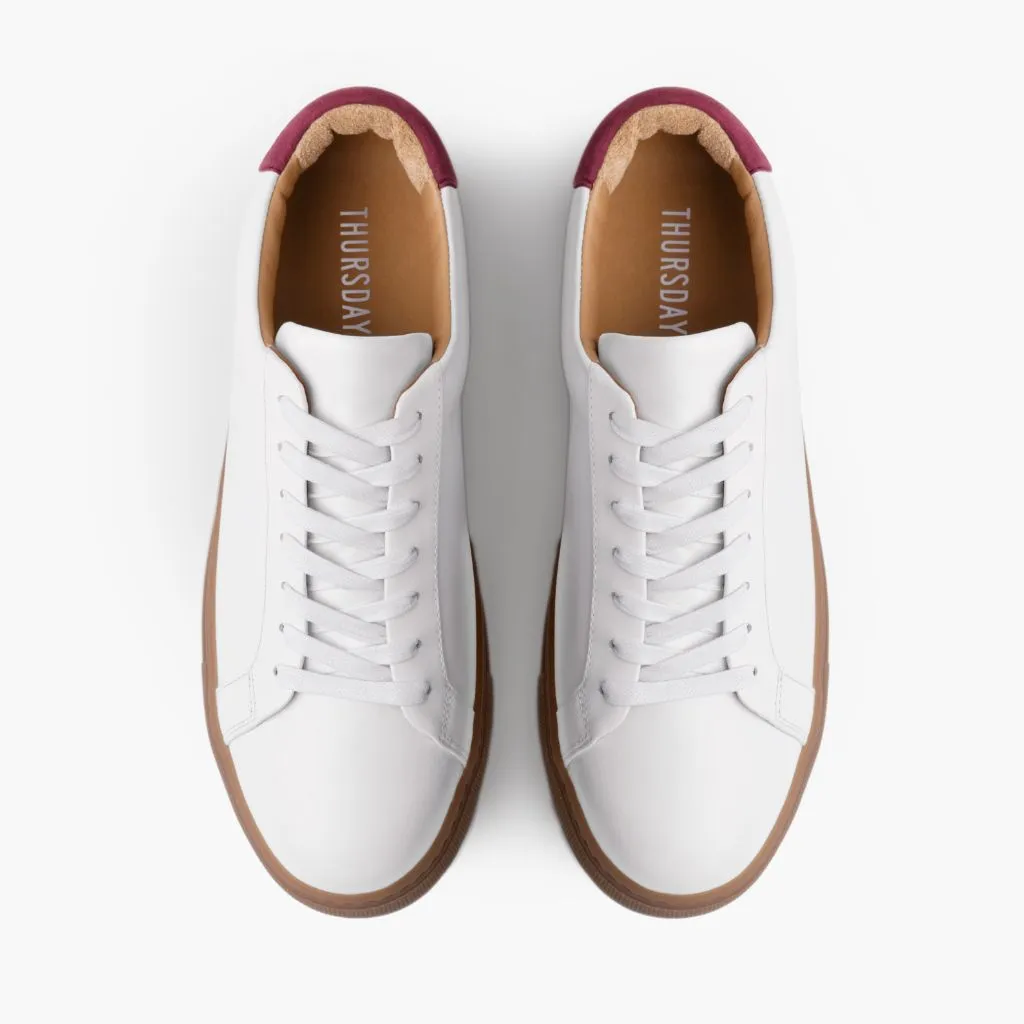 Women's Legacy | White x Burgundy