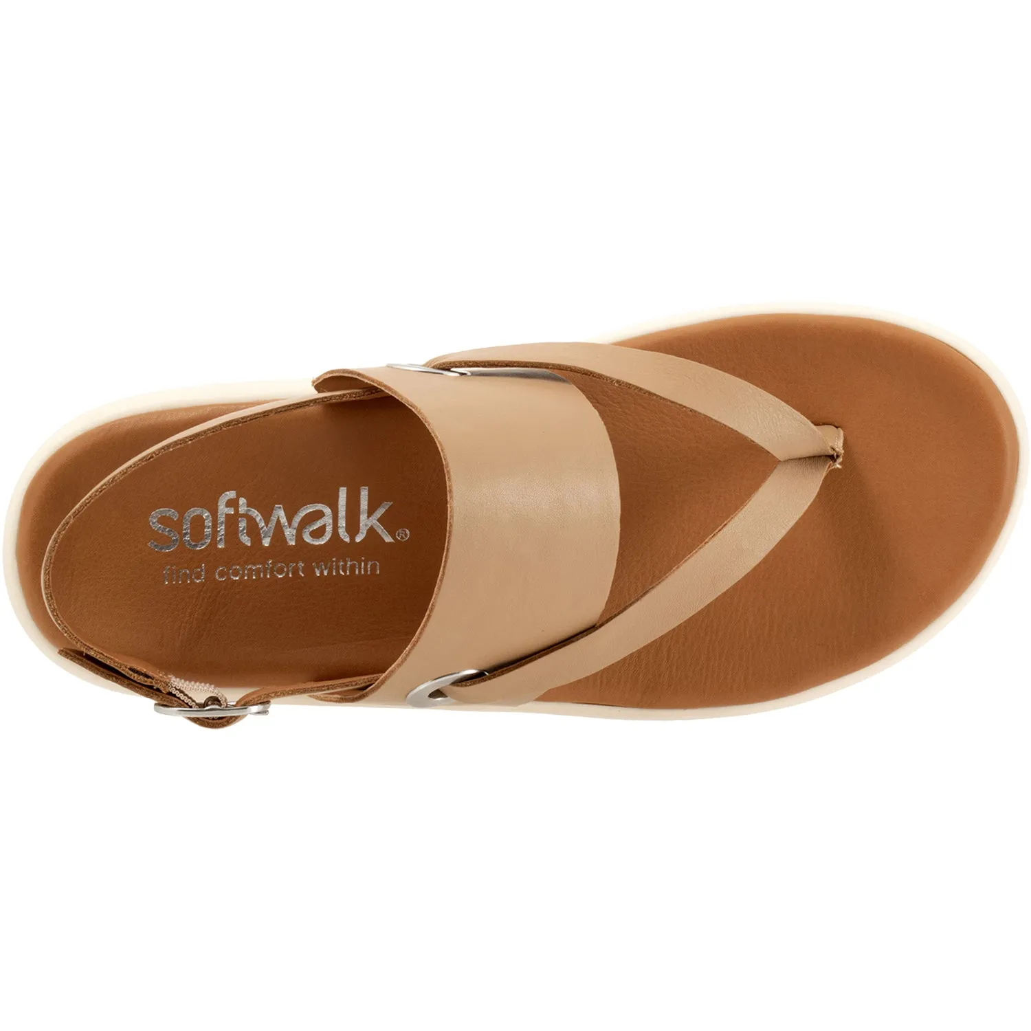 Women's Soft Walk Joliet Beige Leather